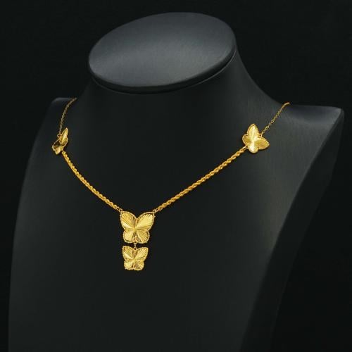 عقد ذهب عيار 21 (N6209)