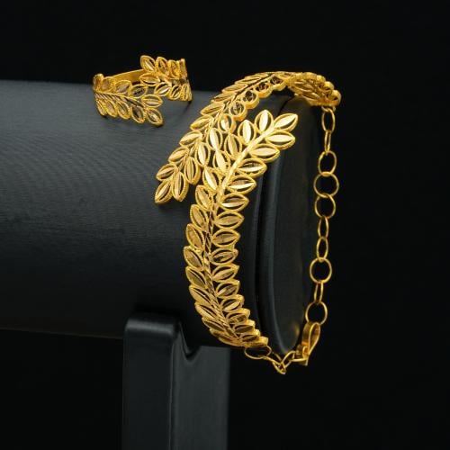 سوارة و خاتم عيار 21 (BR5215)