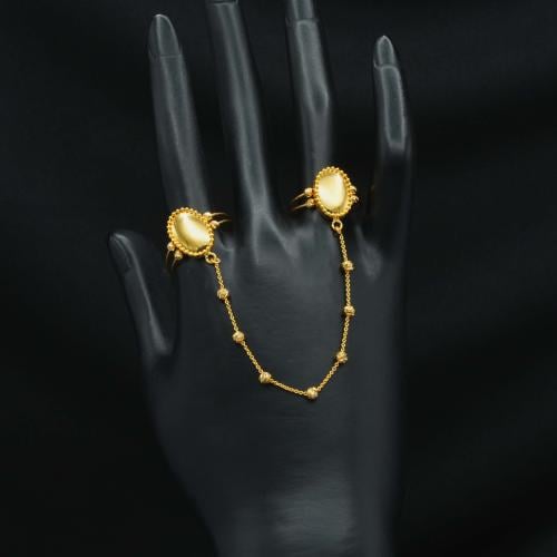 خاتم ذهب أوتار (البصمه) عيار 21 (R7908)