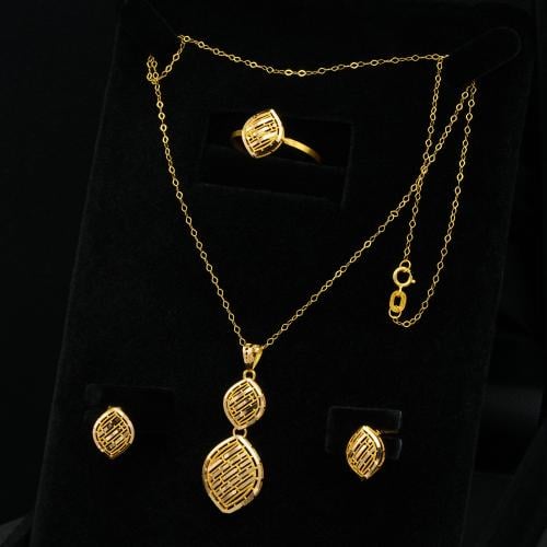 نصف طقم ذهب عيار 21 (HS5170)