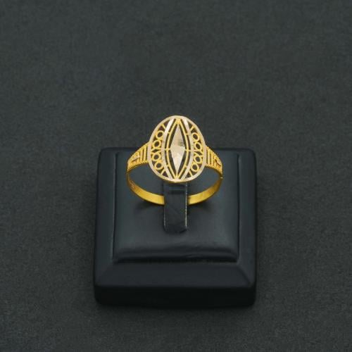خاتم ذهب عيار 21 (R7309)