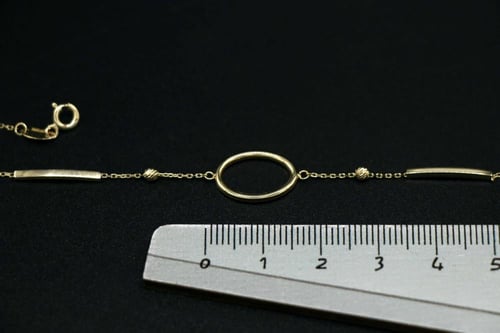 سوارة ذهب ايطالي (B1733) WF