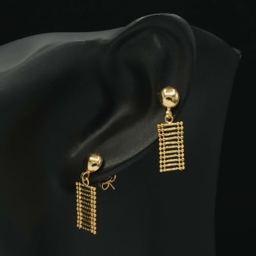 حلق ذهب ايطالي (E6291)