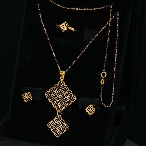 نصف طقم ذهب عيار 21 (HS5704)