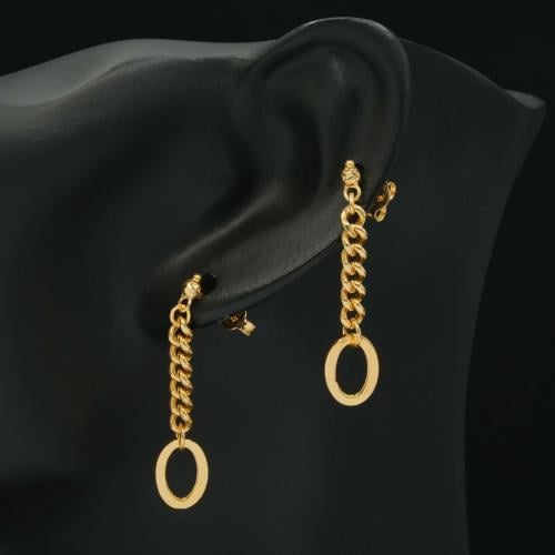 حلق ذهب ايطالي (E6318)