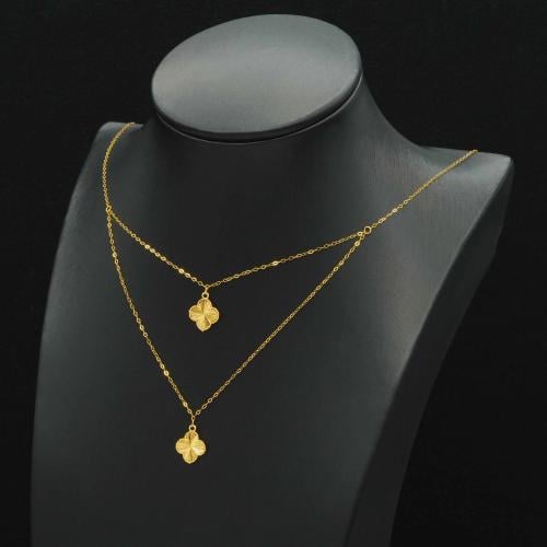 عقد ذهب عيار 21 (N7256)