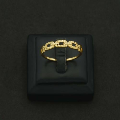 خاتم ذهب ايطالي (R6481)