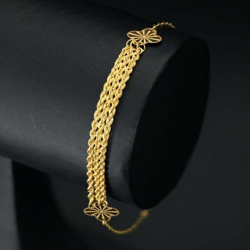 سوارة ذهب عيار 21 (B3094)