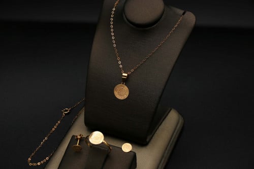 نصف طقم ذهب أطفال 21 (HS2789)