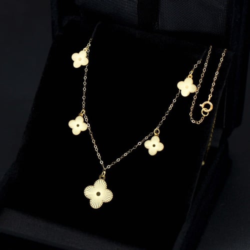 عقد ذهب الورد (N3055)