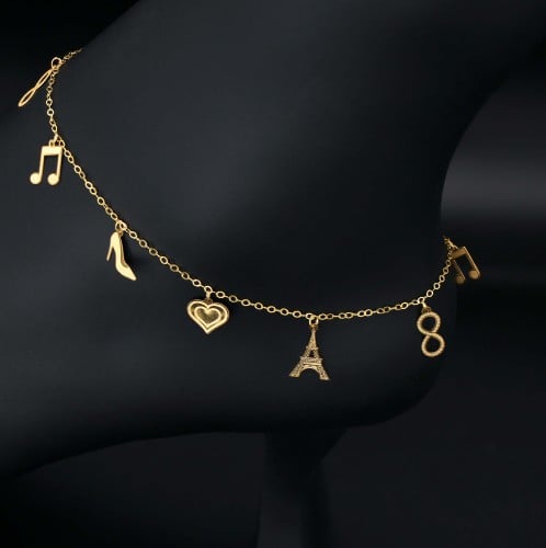 خلخال ذهب عيار 21 (A3164)