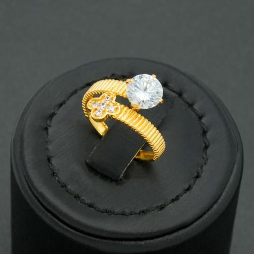 خاتم ذهب توينز عيار 21 (R5970)