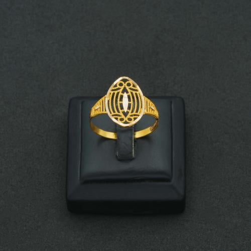 خاتم ذهب عيار 21 (R7298)