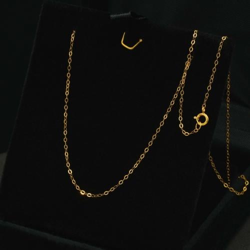 سلسال ذهب عيار 21 40 سم (N6258)