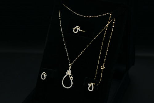 نصف طقم ذهب (HS2243)