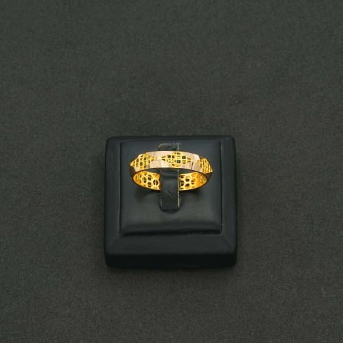 دبلة ذهب عيار 21 (R7161)