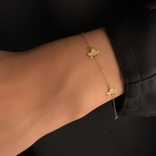 سوارة ذهب أطفال (B4493)