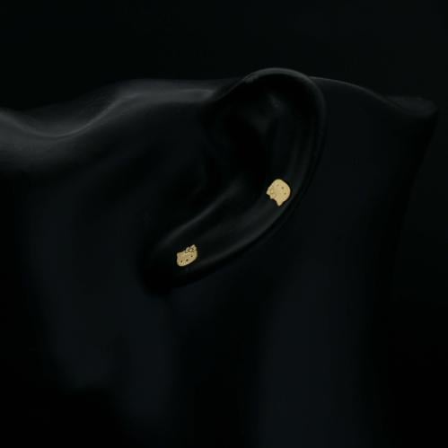 حلق ذهب اطفال (K1811)
