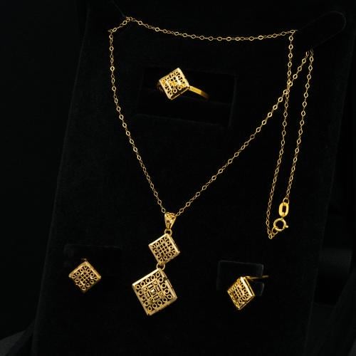 نصف طقم ذهب عيار 21 (HS5174)