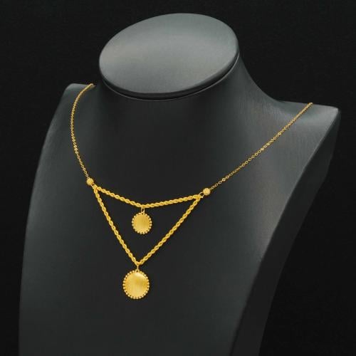 عقد ذهب عيار 21 (N7257)