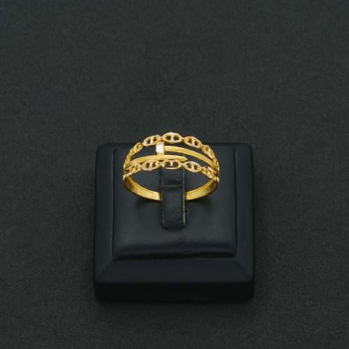 خاتم ذهب عيار 21 (R7290)