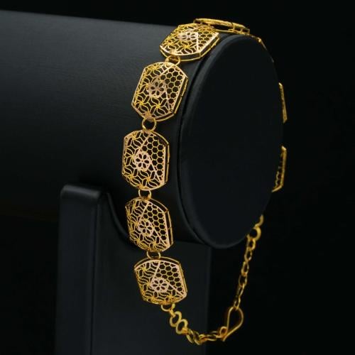 سوارة ذهب عيار 21 (B5455) WF