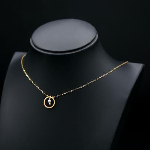 عقد ذهب عيار 21 (N3512)