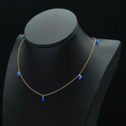 عقد ذهب تشوكر (N5145) WF