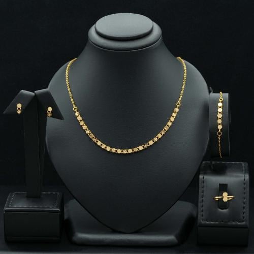 طقم ذهب عيار 21 (S5334)