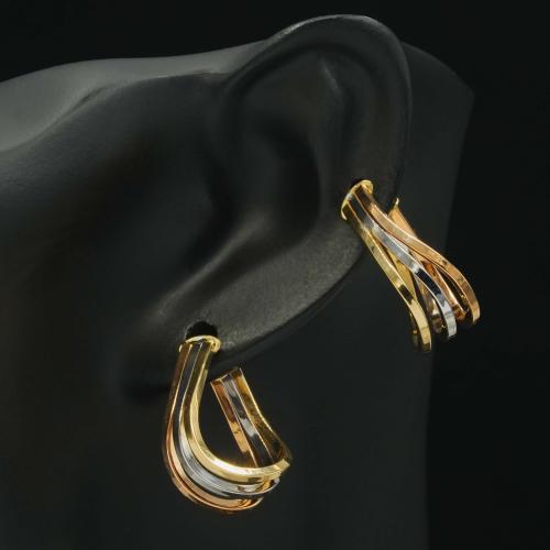 حلق ذهب ايطالي (E6316)