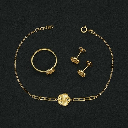 طقم ذهب ايطالي (S4331)