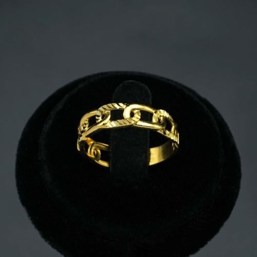 خاتم ذهب نسائي (R4167) WF