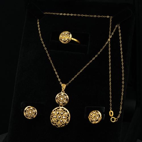 نصف طقم ذهب عيار 21 (HS5187)