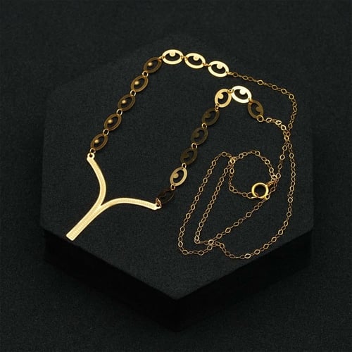 عقد ذهب عيار 21 (N4488)