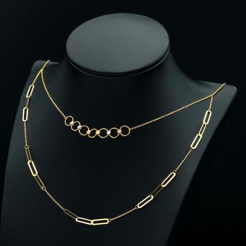 عقد ذهب ايطالي (N3795)