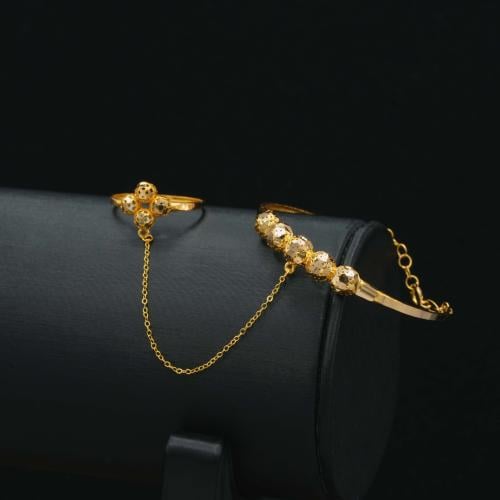 كف ذهب اطفال عيار 21 (HG7626)