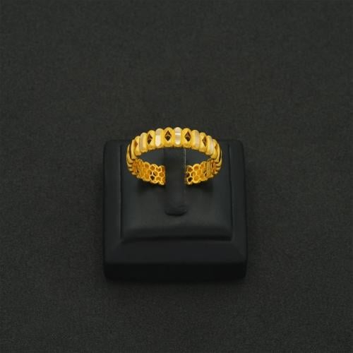 دبلة ذهب عيار 21 (R6959)