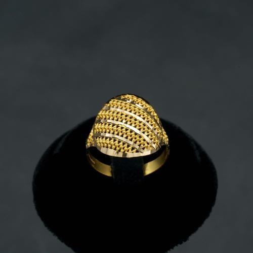 خاتم ذهب 21 (R3672) WF