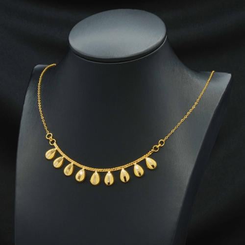 21-karat gold choker (N8326)