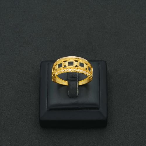 خاتم ذهب عيار 21 (R7316)