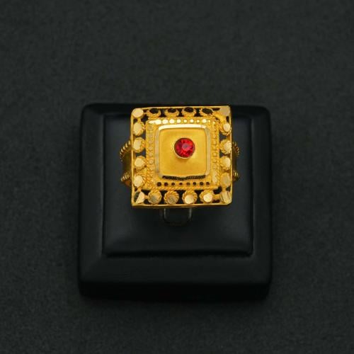 خاتم ذهب عيار 21 (R5255)