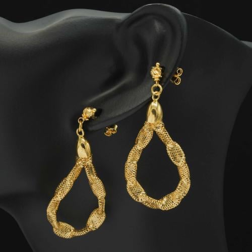 حلق ذهب ايطالي (E6289)