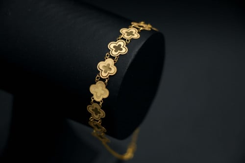 سوارة ذهب عيار 21 (B2116)