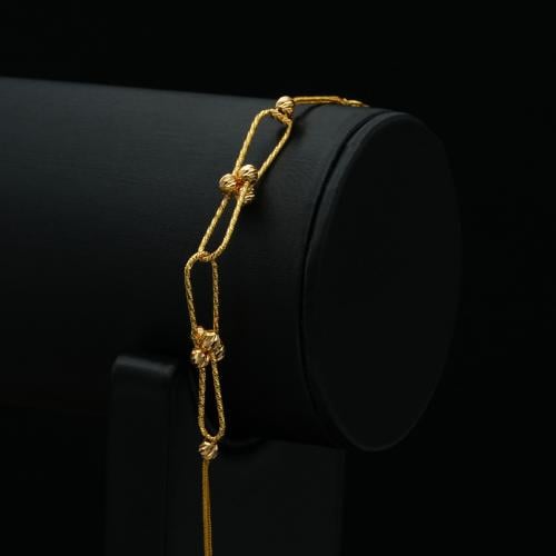 سوارة ذهب عيار 21 (B5451) WF