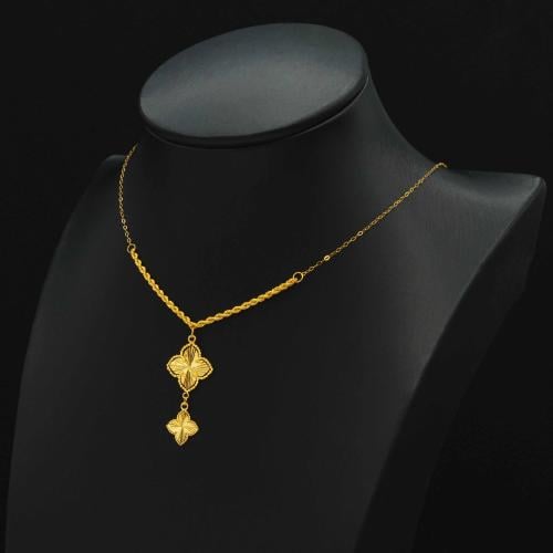 عقد ذهب عيار 21 (N6206)