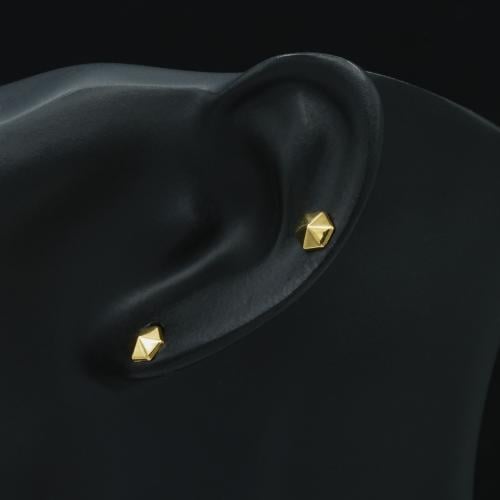 حلق ذهب طبي (E7458)