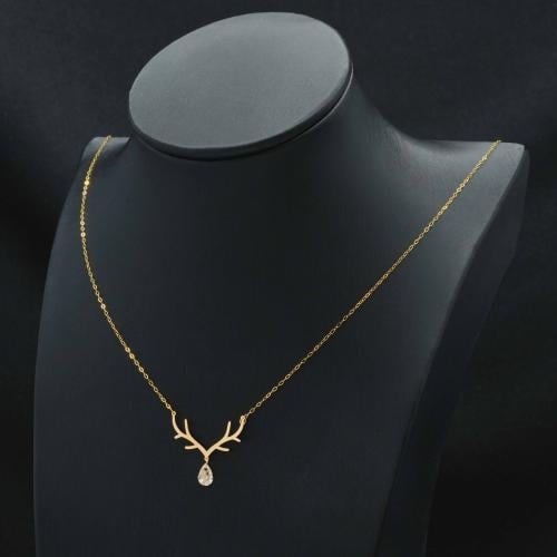 عقد ذهب عيار 21 (N3514)