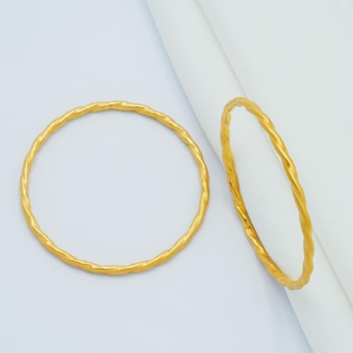 غوايش نسائي مبروم مطفي عيار 21 (B7574)