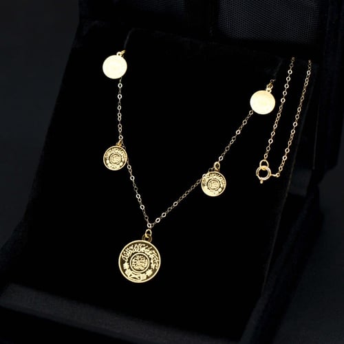 عقد ذهب جنيه سعودي (N3108)