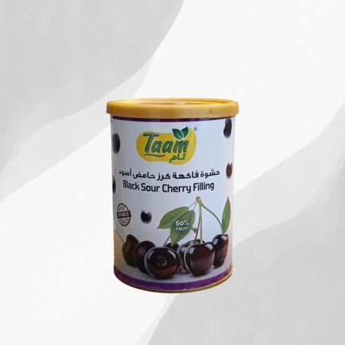 حشوة تام بنكهة كرز اسود حامض 60% 567 جرام
